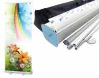 Cetak Roll Banner 60 x 160 Roll up Print 160x60 #Rollupbanner Standup Scrolling Pull up Baner Stand Roller Display Murah