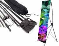 Y Banner 160 x 60 Stand Printing 180 x 80 cm Cetak Ybanner 160x60 Rangka Besi Harga Murah